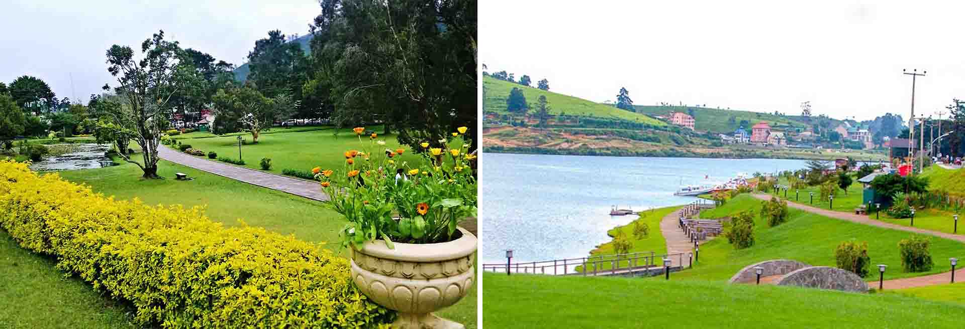 Victoria Park and Gregory Lake